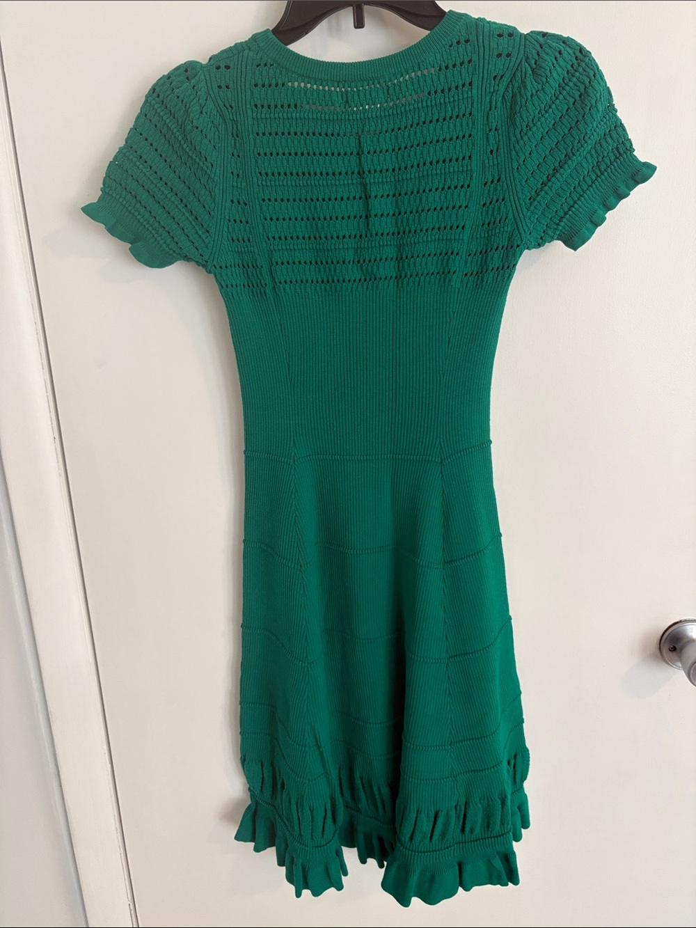 Maeve by Anthropologie Green Knit Mini Dress - Picture 3 of 6